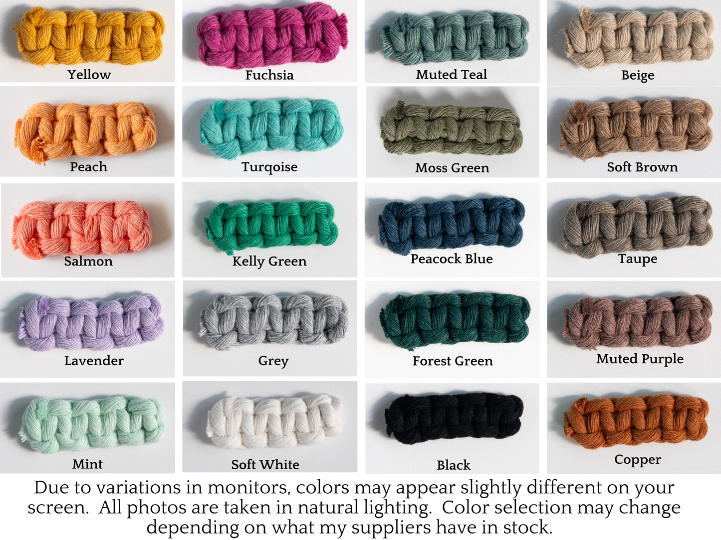 Modern No Tassel Macrame Plant Hanger