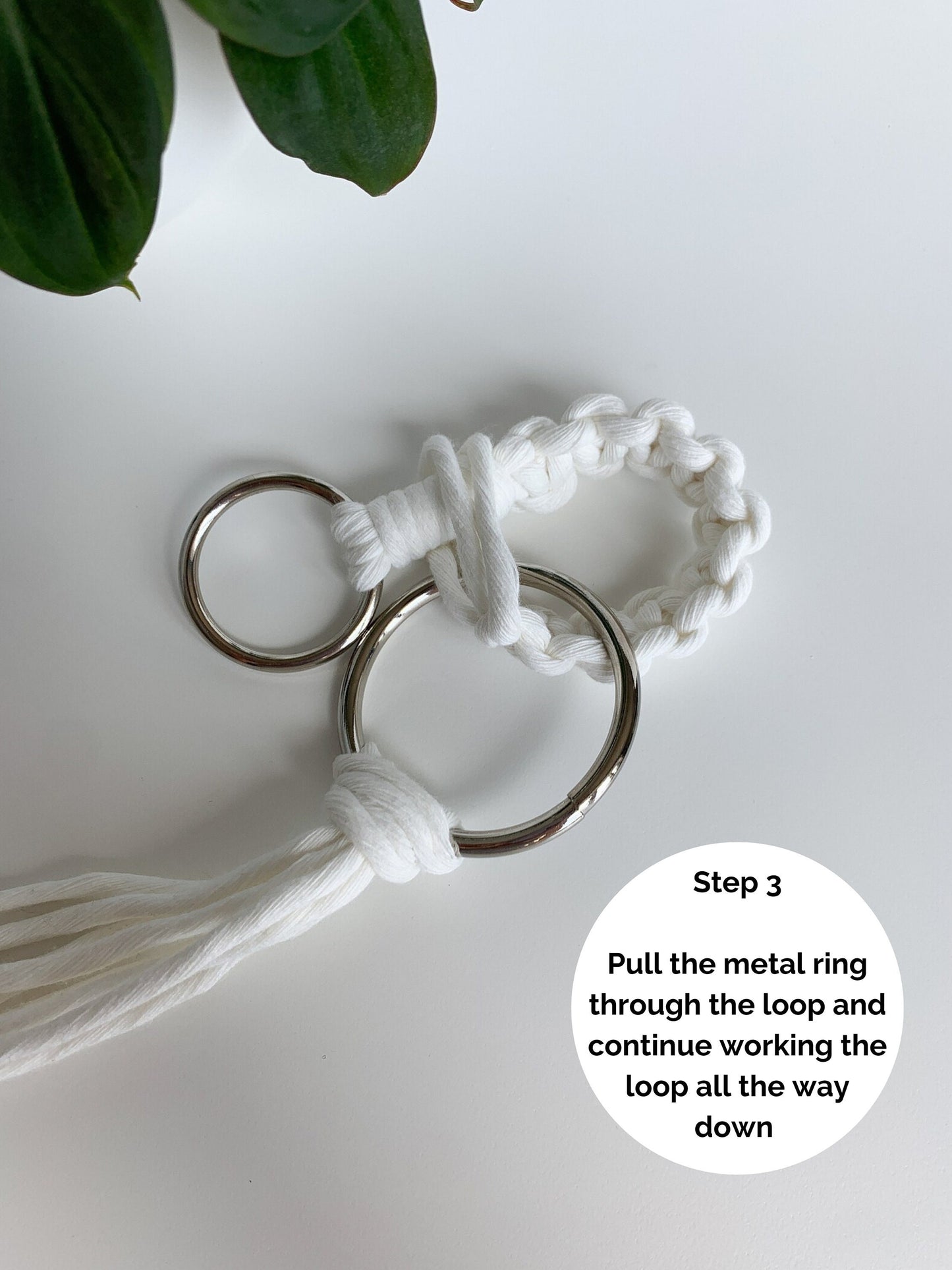 Macrame Extension, Extender for Hanging Plants, Macrame plant hanger extender, Plant Hanger Hook, Mobile Extender, Hanging Planter Extender