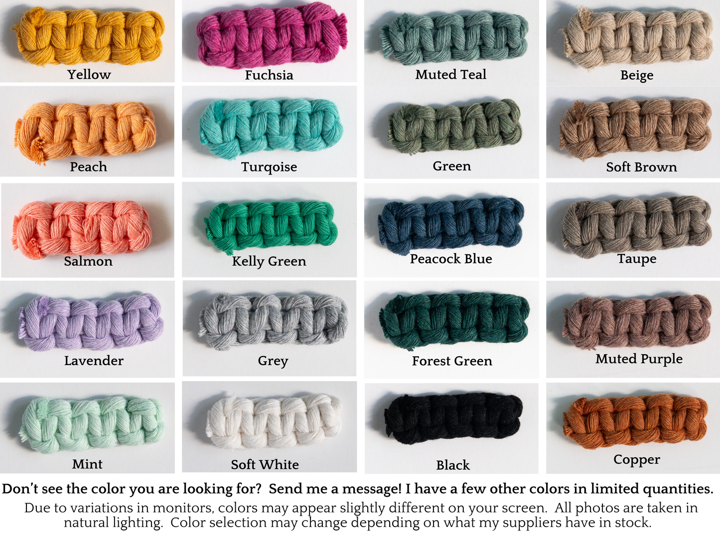 Modern Macrame Plant Hanger