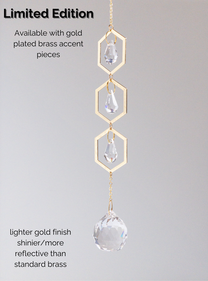 Hexagonal Crystal Suncatcher