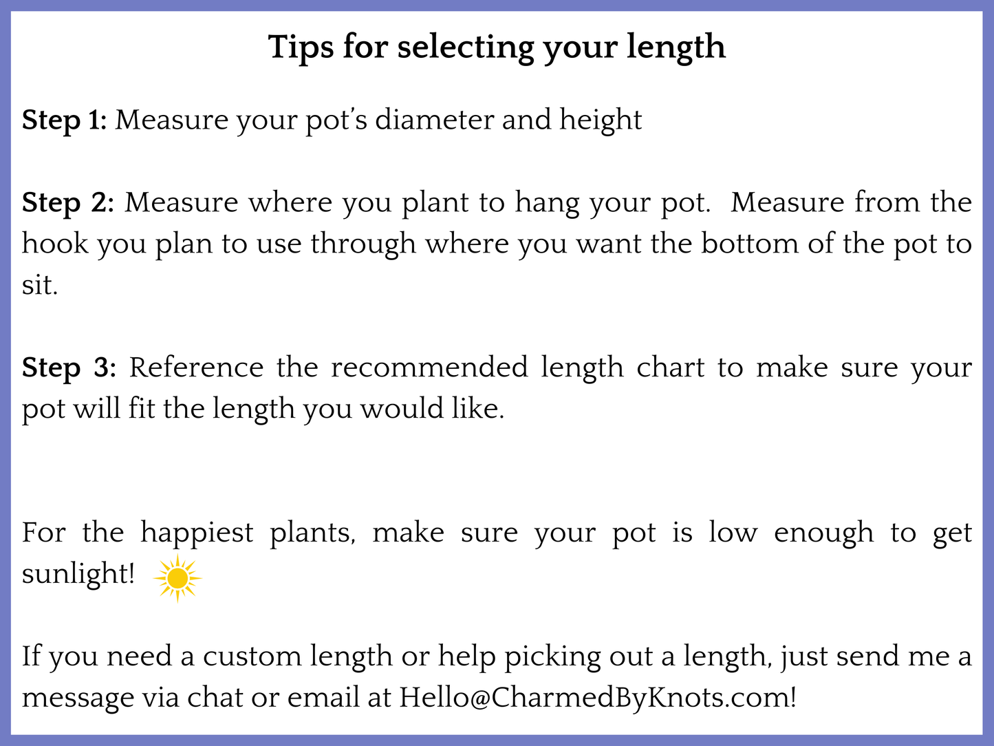 No Tassel Macrame Plant Hanger