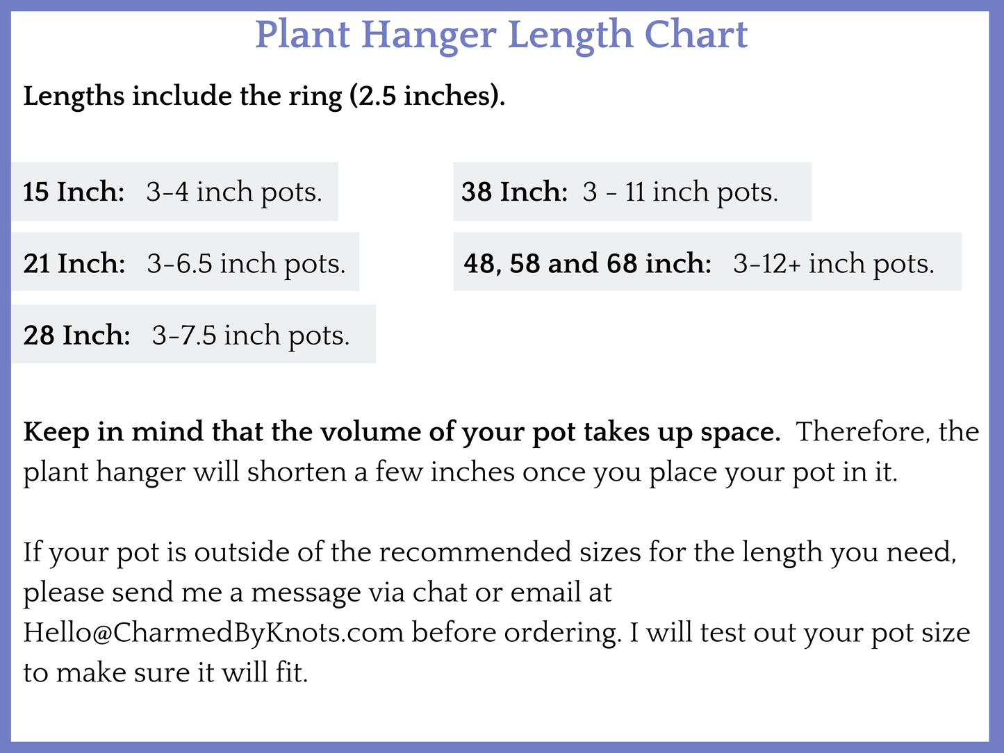 No Tassel Macrame Plant Hanger