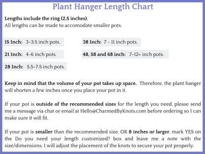 No Tassel Plant Hanger