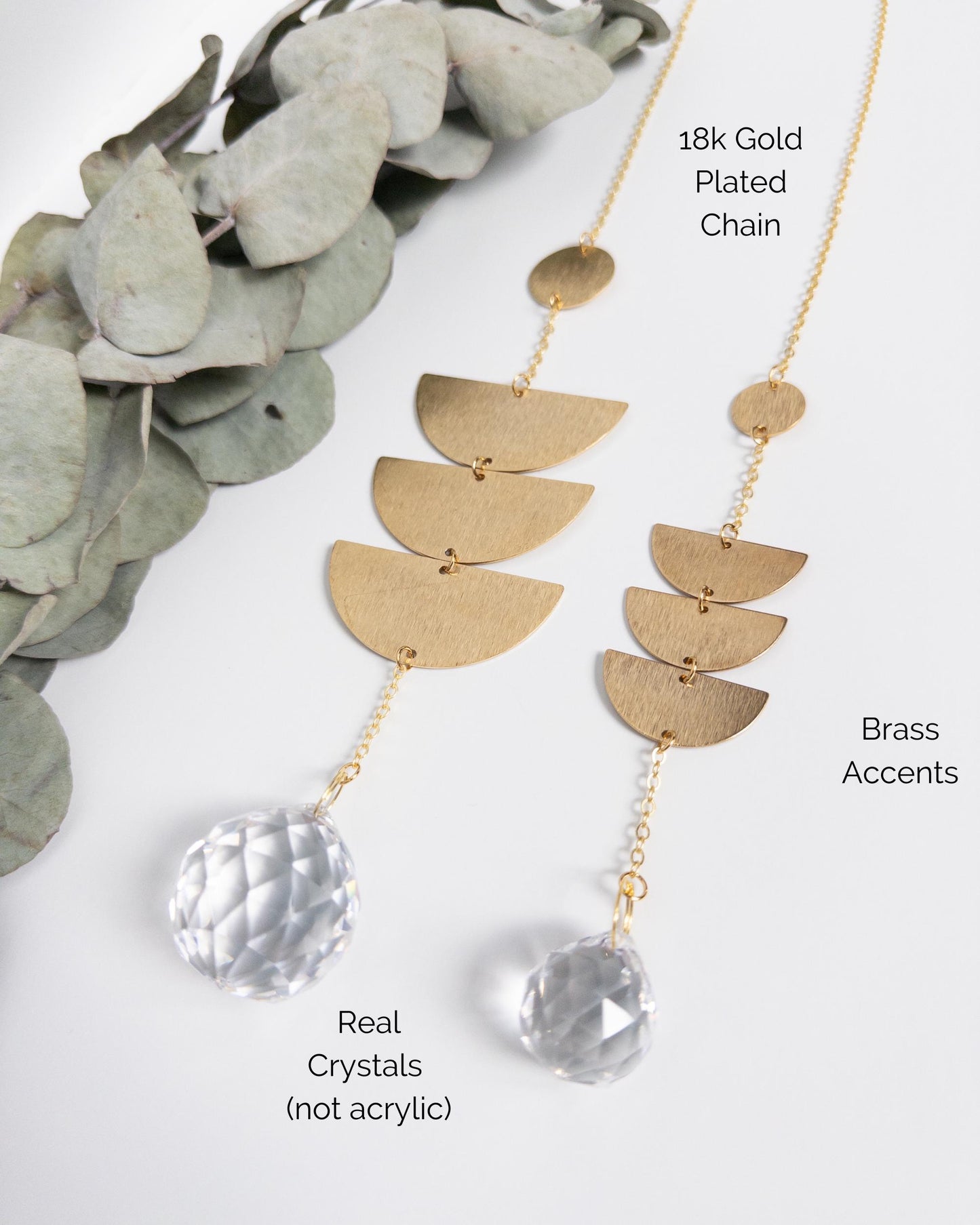 Midcentury Modern Suncatcher, Rainbow Maker, Crystal Prism Sun Catcher, Light Catcher, Hanging Crystal Suncatcher, Sympathy Gift