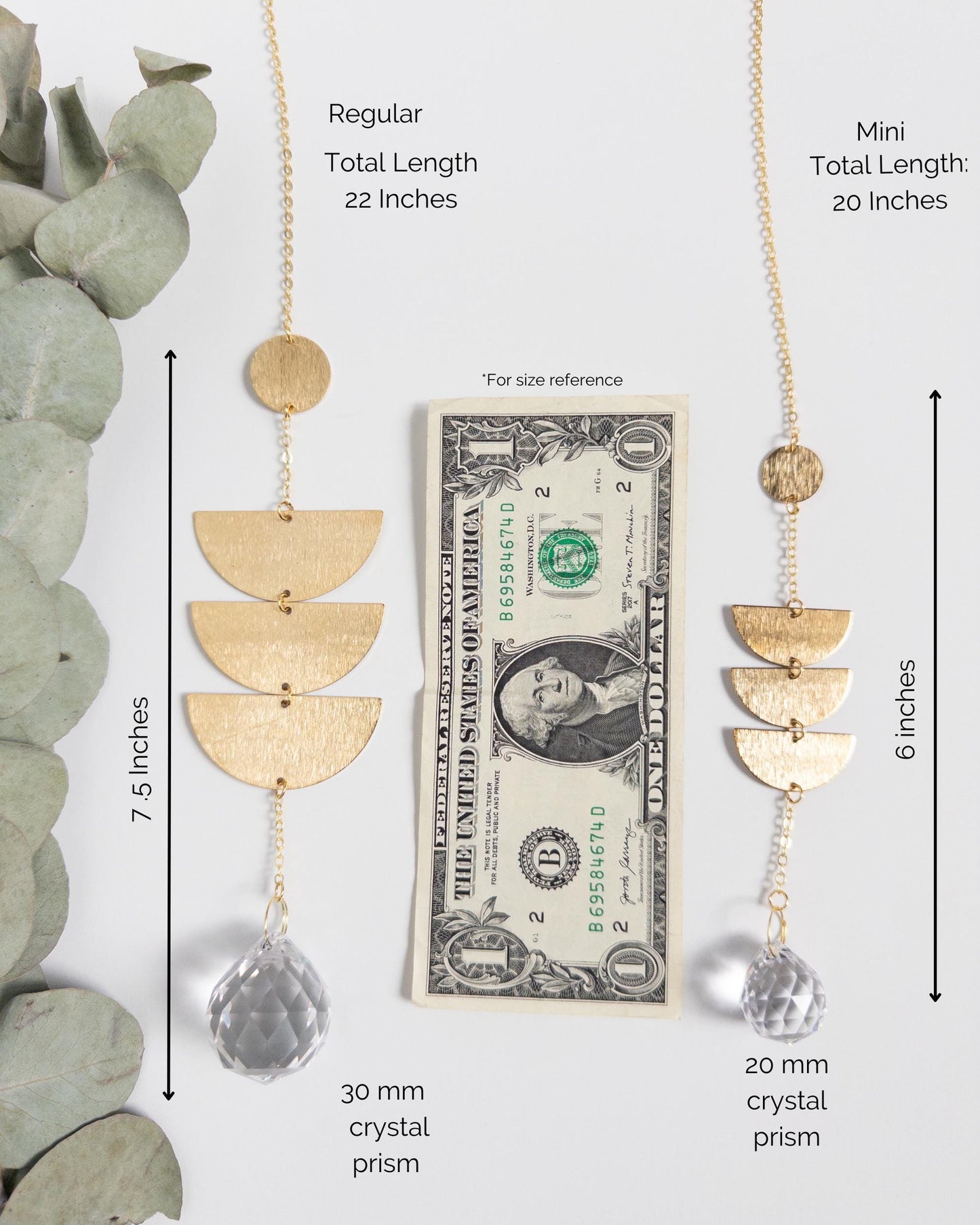 Midcentury Modern Suncatcher, Rainbow Maker, Crystal Prism Sun Catcher, Light Catcher, Hanging Crystal Suncatcher, Sympathy Gift