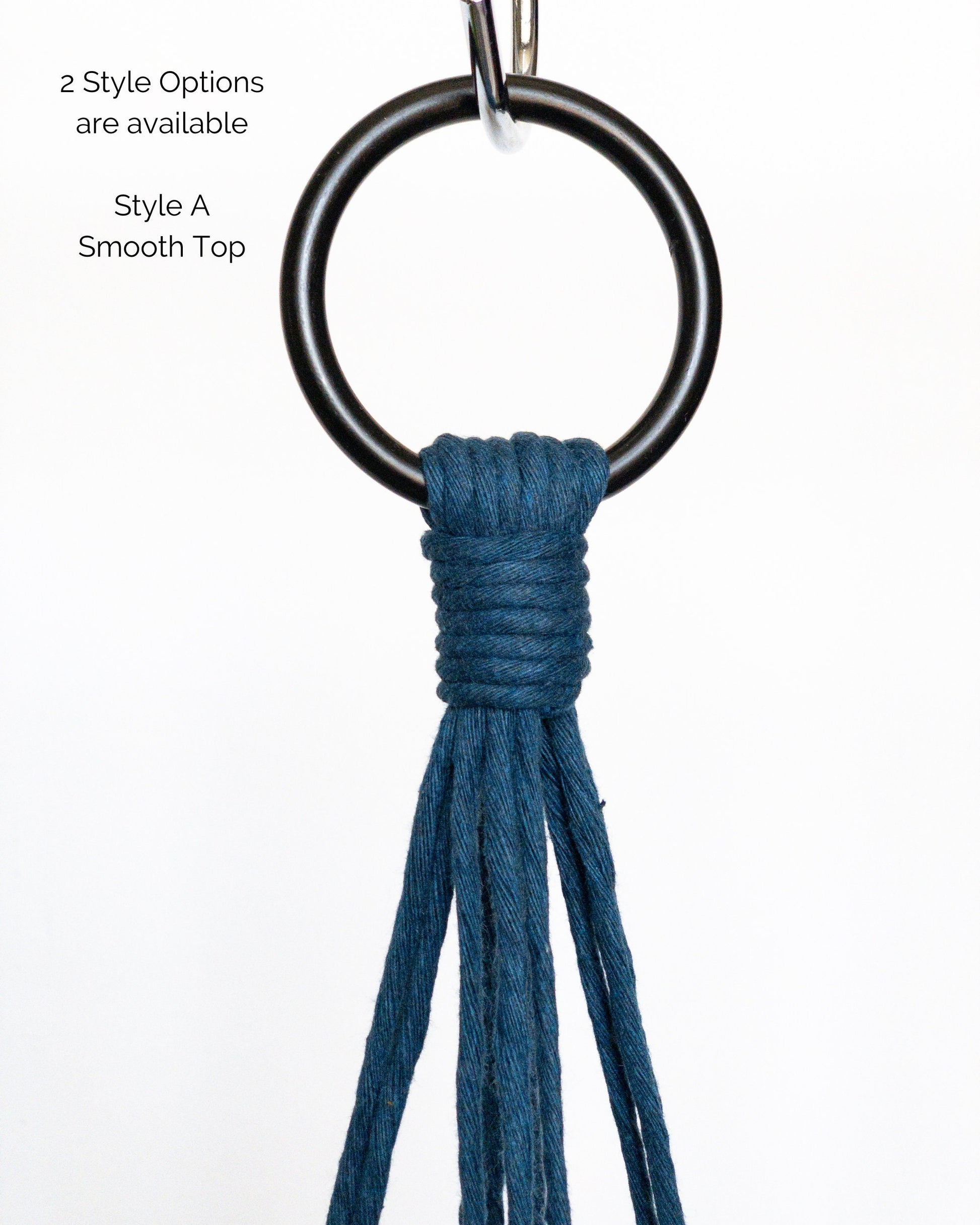 No Tassel Macrame Plant Hanger, No Tail Hanging Planter, Hanging Plant Holder, Indoor Plant Hanger, Pet friendly plant hanger, Hanging Pot