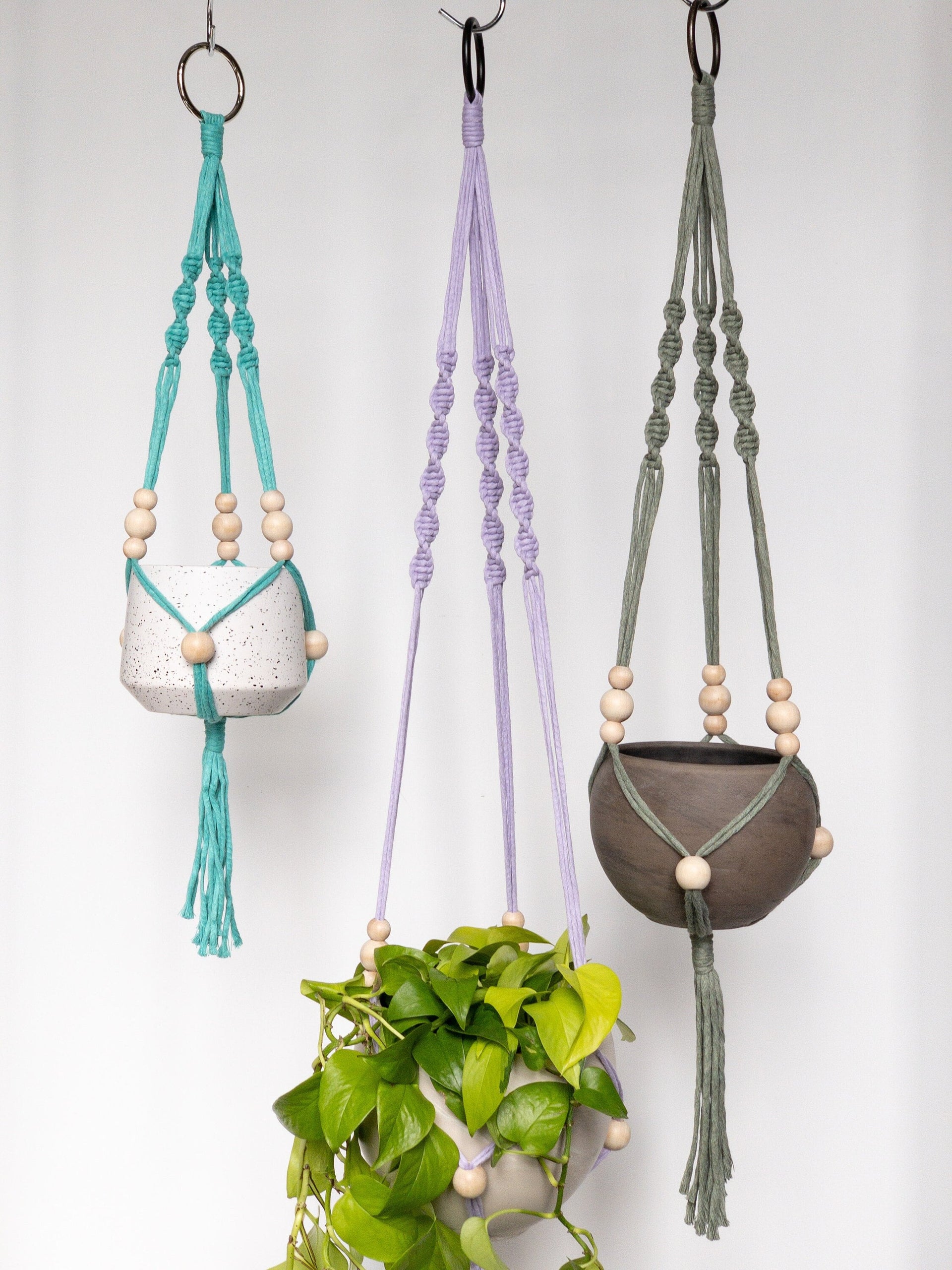 Adjustable Spiral Plant Hanger – Charmed By Knots
