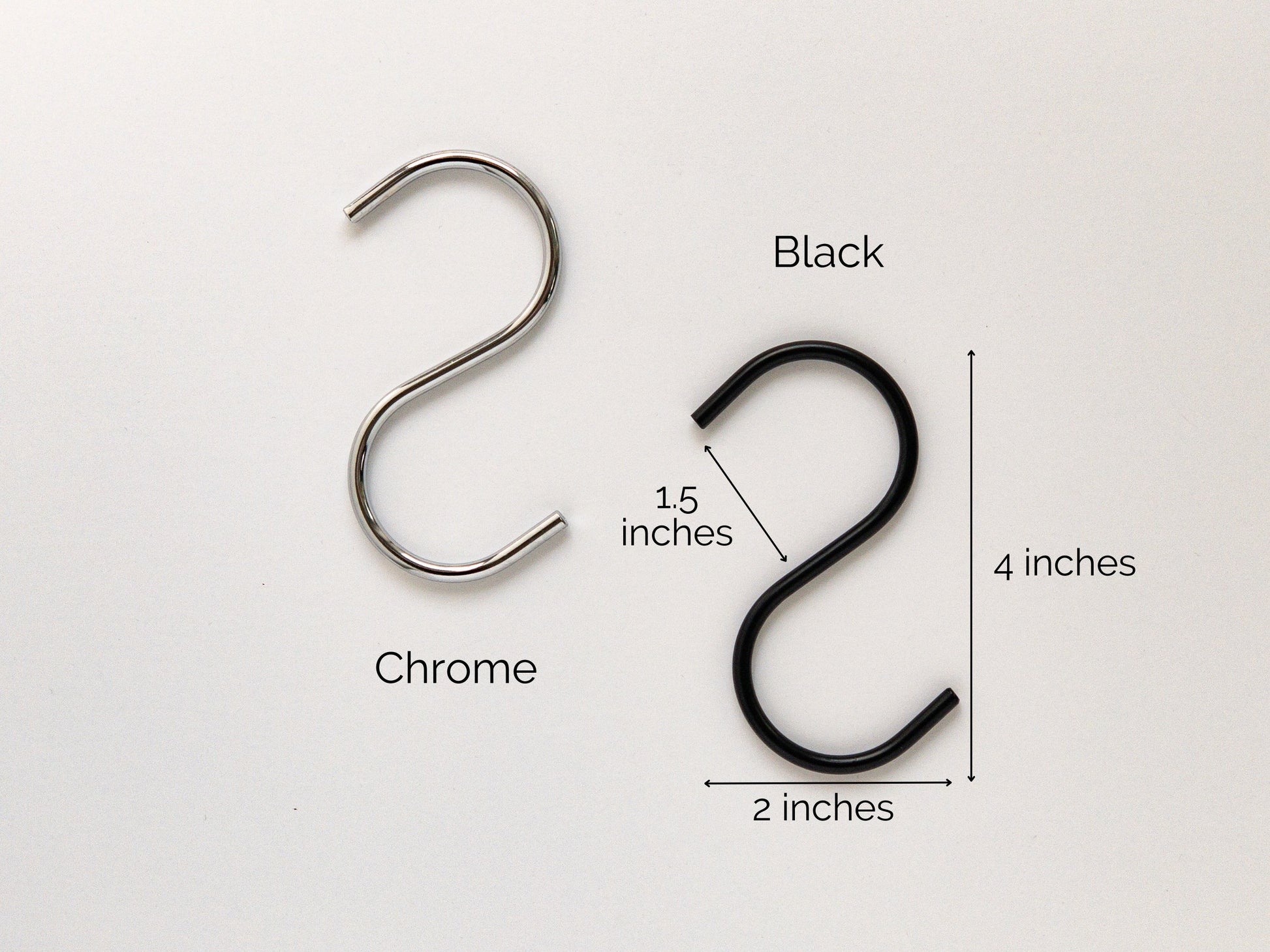 metal s hooks for hanging plants Metal S Hook for hanging plants – Charmed By Knots