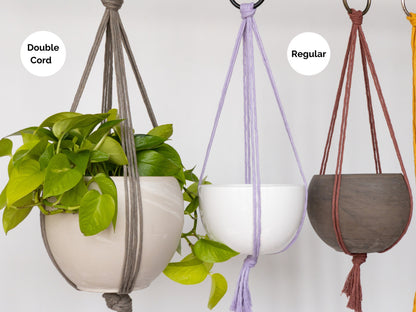 macrame plant hangers indoor Simple Macrame Plant Hanger – Charmed By Knots