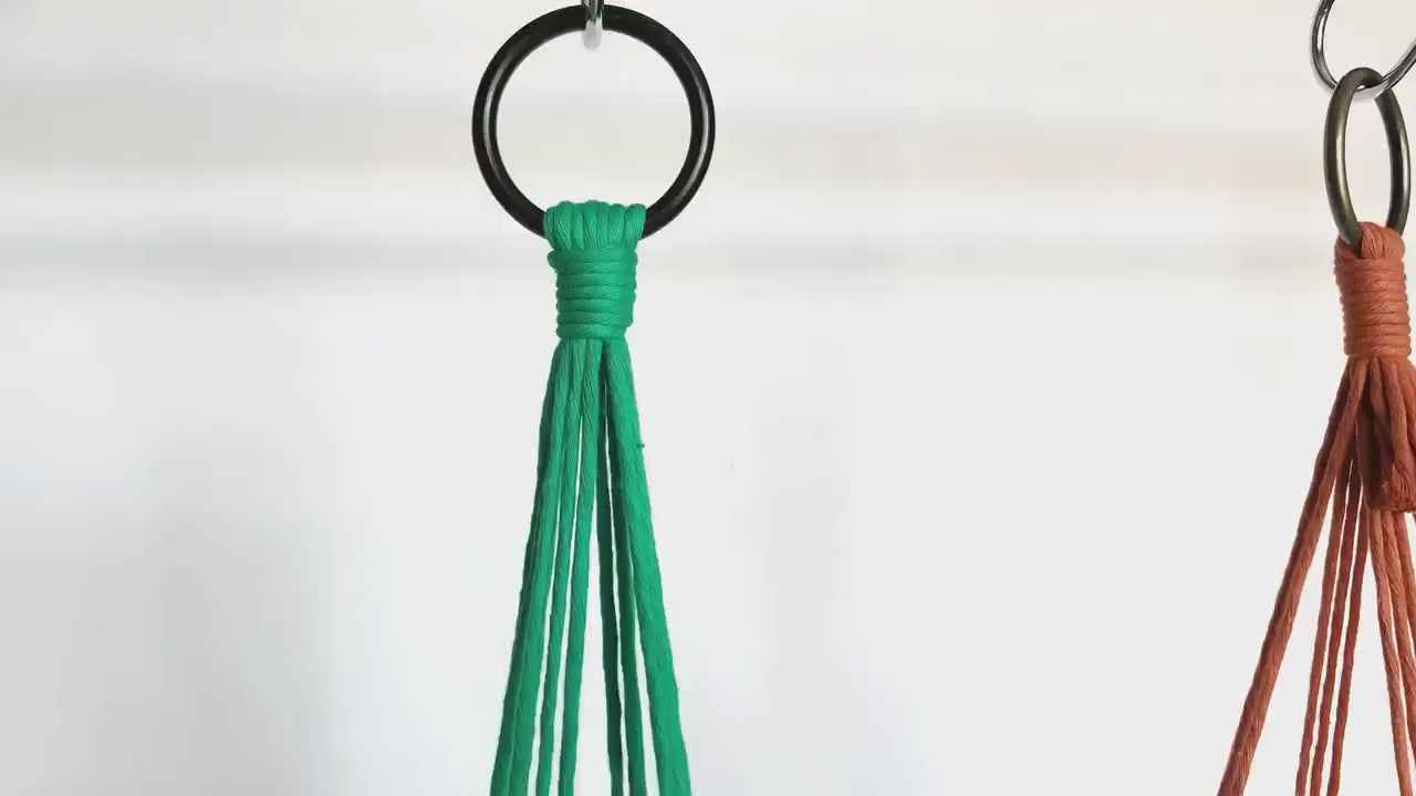 Double Plant Hanger, Triple Plant Hanger, Hanging Planter, Macrame Plant Hanger, Hanging Plant Holder, Plant Hanger